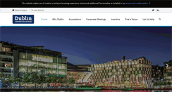 Desktop Screenshot of dublinconventionbureau.com