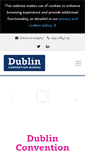 Mobile Screenshot of dublinconventionbureau.com